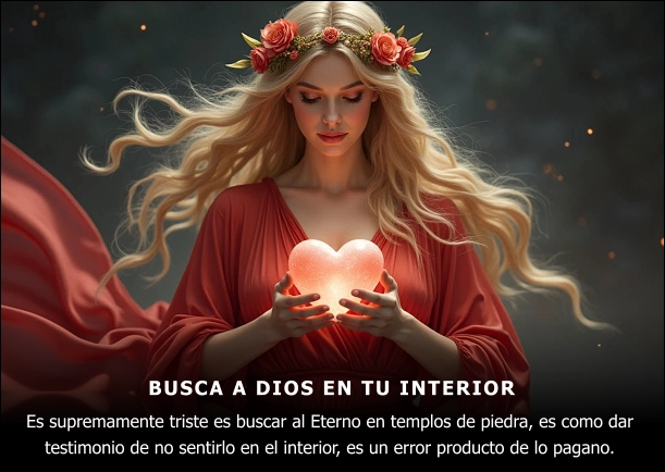 Imagen; Busca a Dios en tu interior; Jebuna