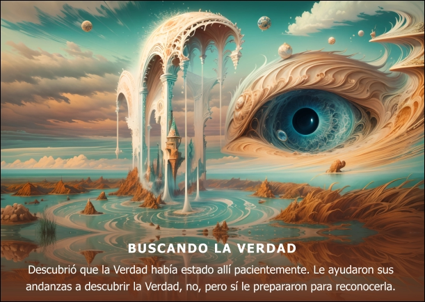 Imagen del escrito; Buscando la verdad, de Anthony De Mello