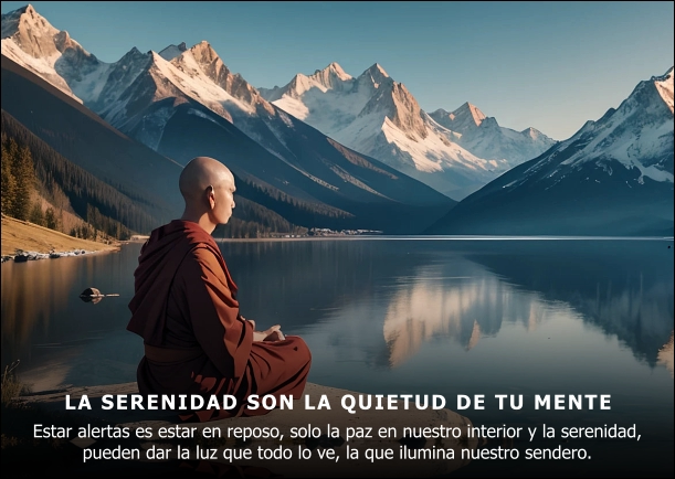 Imagen del escrito; La calma y la quietud de tu mente, de Jebuna