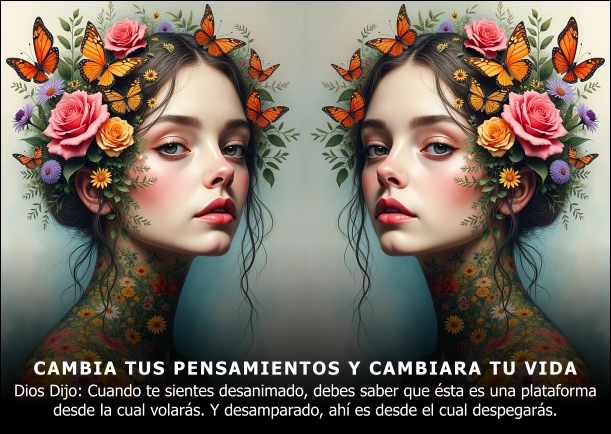 Imagen del escrito; Cambia tus pensamientos y cambiara tu vida, de Vivir La Vida