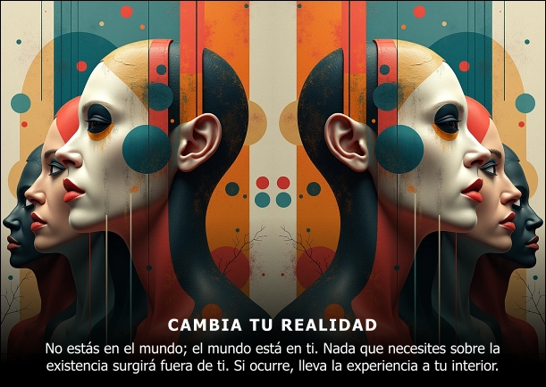 Imagen del escrito; Cambia tu realidad, de Deepak Chopra