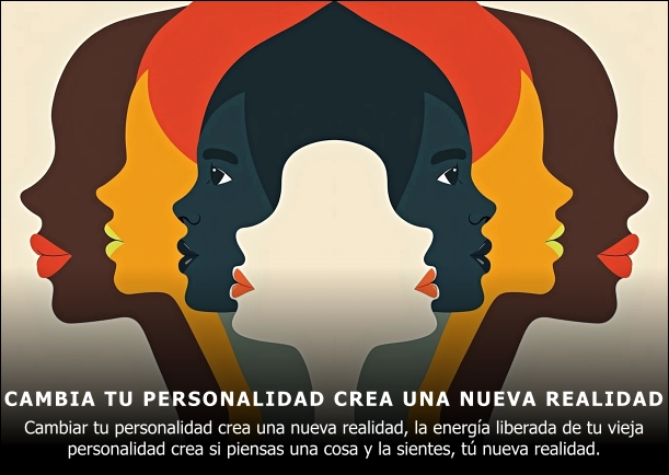 Imagen del escrito; Cambia tu personalidad crea una nueva realidad, de Joe Dispenza