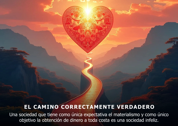 Imagen del escrito; El camino correctamente verdadero, de Thich Nhat Hanh