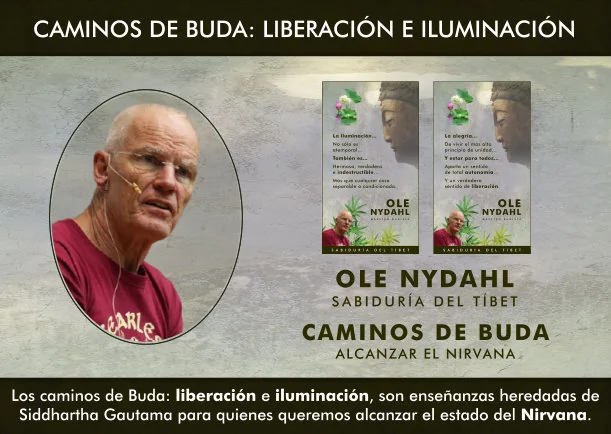 Imagen del escrito; Caminos de Buda: liberación e iluminación, de Ole Nydahl
