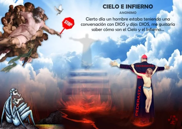 Imagen del escrito; Cielo e infierno, de Jbn Lie