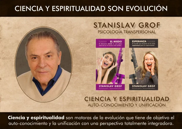 Imagen del escrito; La ciencia y espiritualidad, motoras de evolución, de Stanislav Grof