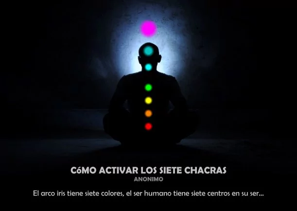 Imagen del escrito; ¿Cómo activar los siete chakras?, de Jbn Lie