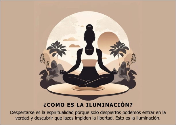 Imagen; ¿Como es la iluminación?; Anthony De Mello