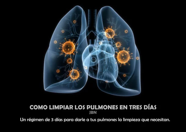 Imagen del escrito; Como limpiar los pulmones en tres días, de Jbn Lie