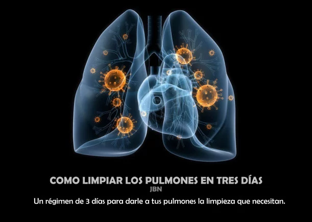 Imagen del escrito; Sanación: Como limpiar los pulmones en tres días, de Jbn Lie