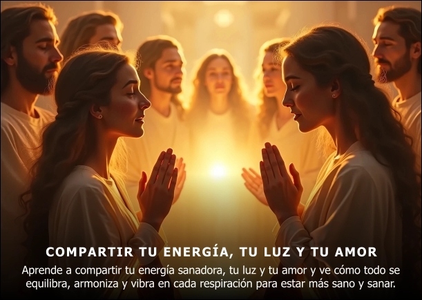 Imagen; Compartir tu energía sanadora, tu luz y tu amor; Louise Hay