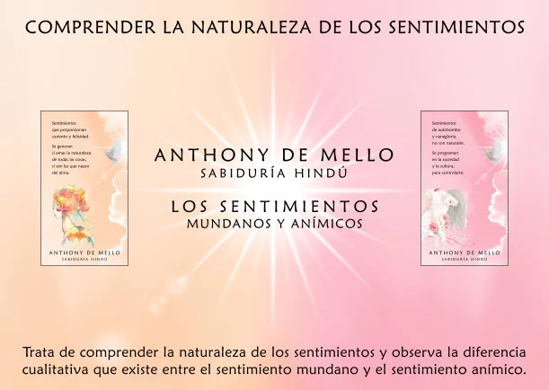 Imagen; Comprender la naturaleza de los sentimientos; Anthony De Mello