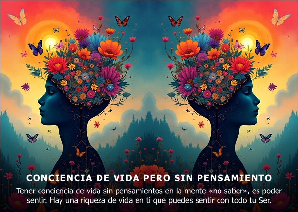 Imagen; Conciencia de vida pero sin pensamiento; Eckhart Tolle