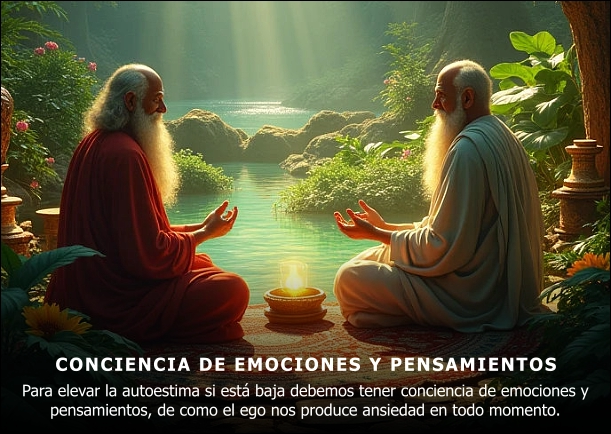 Imagen; Conciencia de emociones y pensamientos; Eckhart Tolle