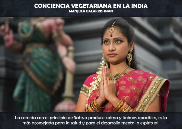 Imagen del escrito; Conciencia vegetariana en la India, de Manjula Balakrishnan