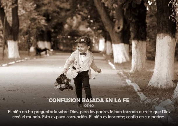 Imagen; Confusión basada en la fe; Osho