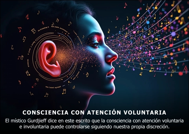 Imagen; Consciencia con atención voluntaria e involuntaria; Georges Gurdjieff