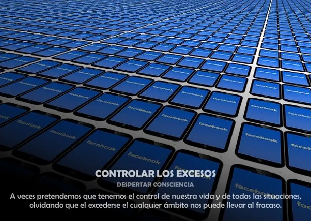 Imagen del escrito; Frases sobre controlar los excesos, de Jbn Lie