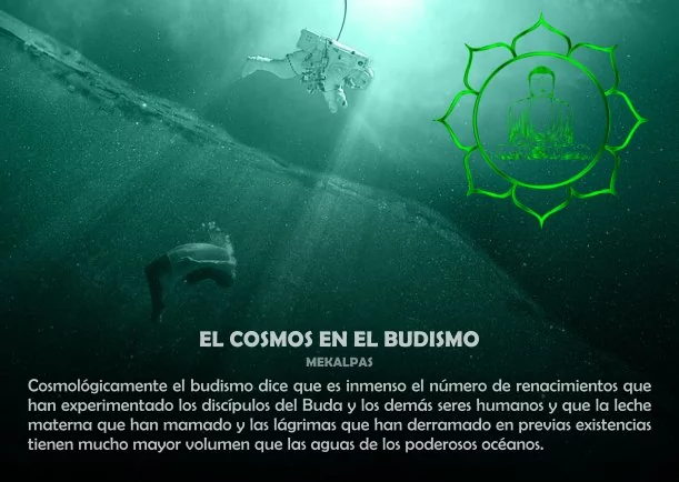 Imagen del escrito; El cosmos en el Budismo, de Budismo