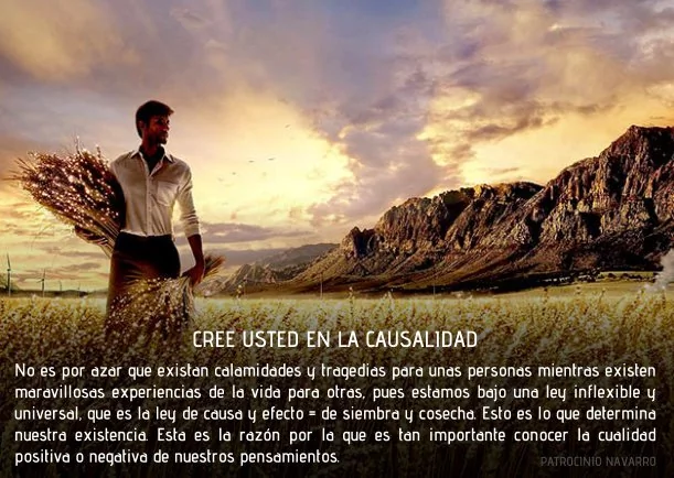 Imagen del escrito; Cree usted en la causalidad, de Jbn Lie