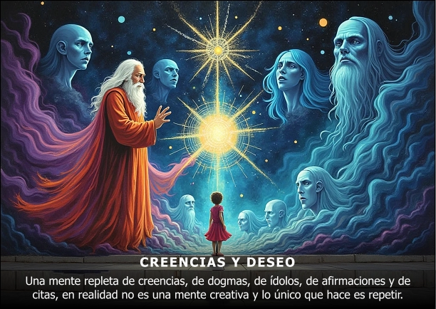 Imagen; Creencias y deseo; Jiddu Krishnamurti