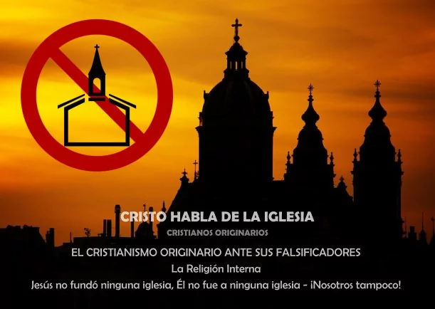 Imagen del escrito de Cristianos Originarios