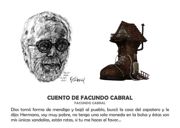 Imagen del escrito de Facundo Cabral