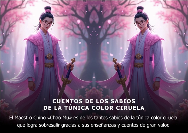 Imagen; Cuentos de los sabios de la túnica color ciruela; Chao Mu