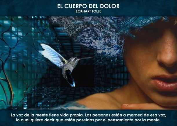 Imagen del escrito; Sufrimiento: El cuerpo del dolor y las emociones, de Eckhart Tolle