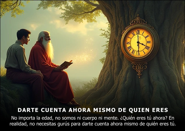 Imagen; Darte cuenta ahora mismo de quien eres; Satyaprem