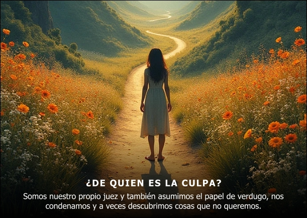 La culpa y el arrepentimiento - POR: LAURA JIMENEZ BRAVO
