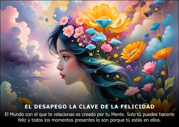 Imagen del escrito; El desapego la clave de la felicidad, de Sobre La Felicidad