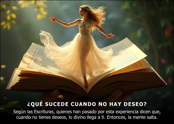 Imagen del escrito; ¿Qué sucede cuando no hay deseo?, de Osho