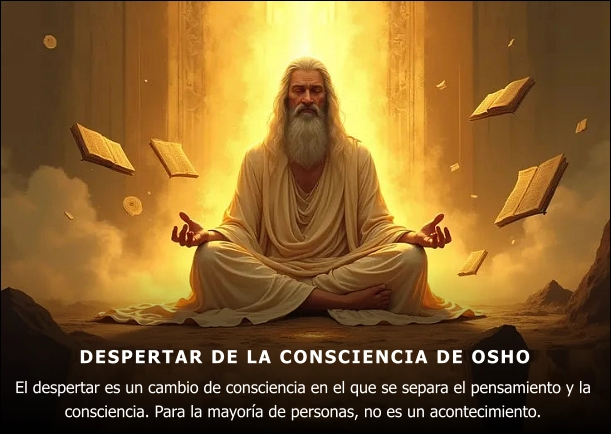 Imagen; Despertar de la consciencia de Osho; Osho