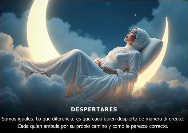 Imagen del escrito; Despertares, de Jebuna