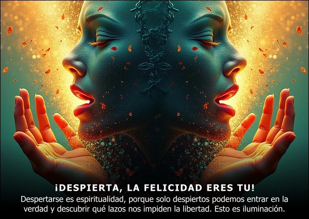 Imagen del escrito; ¡Despierta, la felicidad eres tu!, de Anthony De Mello