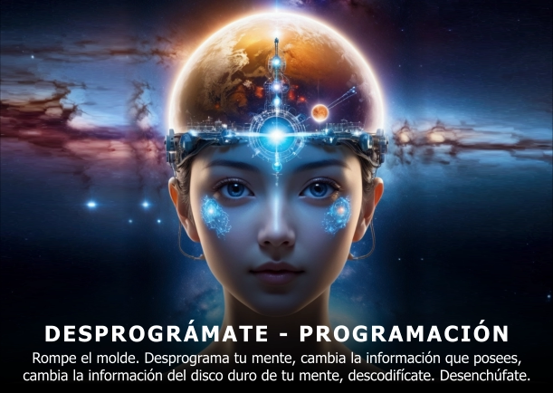 Imagen del escrito; Desprogramate, de Psicologia Espiritual