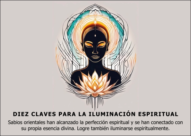 Imagen del escrito; Diez claves para la iluminación espiritual, de Vida Espiritual