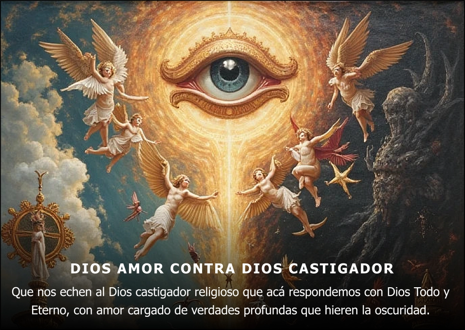 Imagen del escrito; Dios amor contra Dios castigador, de Jebuna