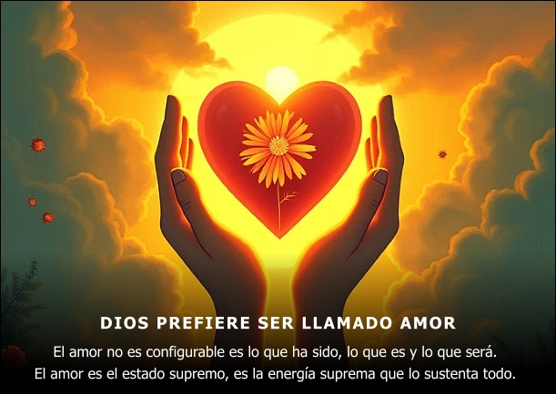 Imagen; Dios prefiere ser llamado amor; Jebuna