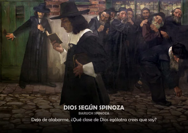 Imagen del escrito; Dios según Spinoza, de Baruch Spinoza