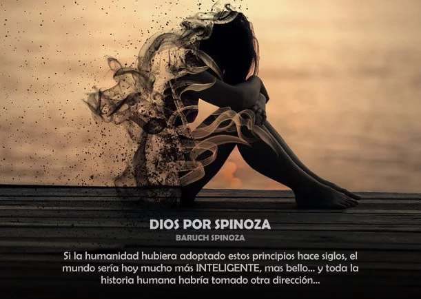 Imagen del escrito; Dios por Spinoza, de Baruch Spinoza