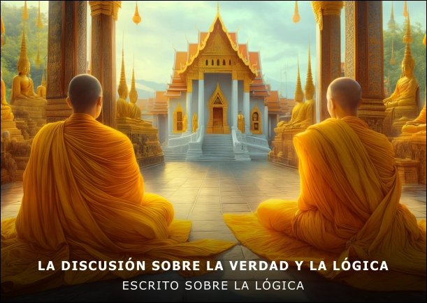 Imagen del escrito; La discusión sobre la verdad y la lógica, de OSHO