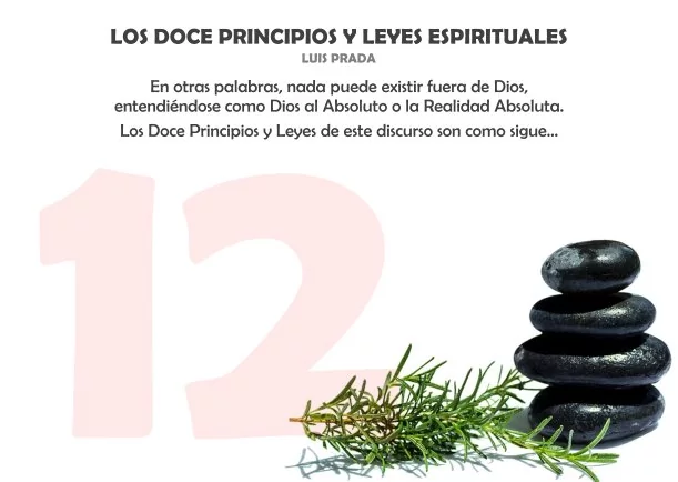 Imagen del escrito; Los doce principios y leyes espirituales, de Akashicos
