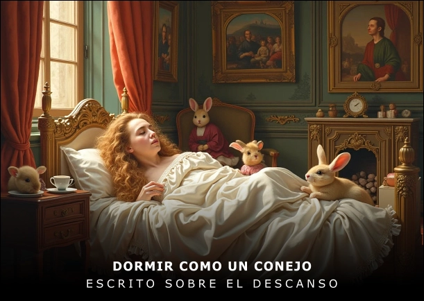 Dormir como un conejo - POR: SILVIA ALAVA