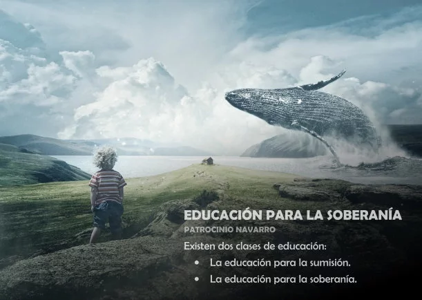 Imagen del escrito; Educación para la soberanía, de Patrocinio Navarro