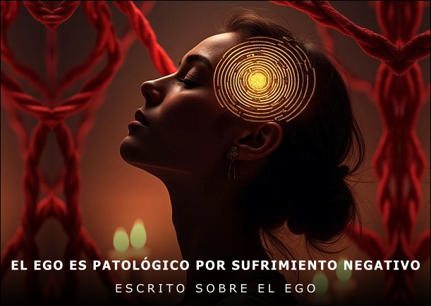 Imagen; El ego es patológico por sufrimiento y negatividad; Eckhart Tolle