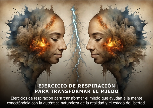 Imagen; Ejercicio de respiración para transformar el miedo; Thich Nhat Hanh