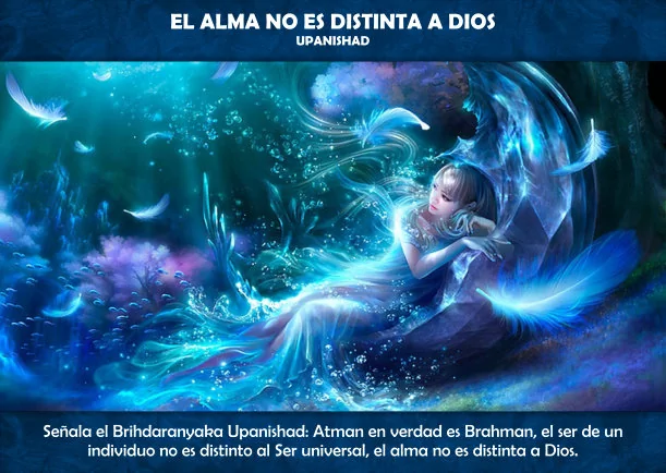 Imagen; El alma no es distinta a Dios; Upanishad