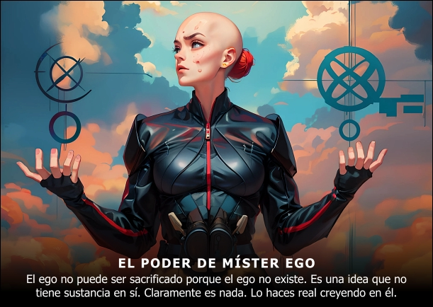 Imagen del escrito; El poder del Míster Ego, de Javier Muro